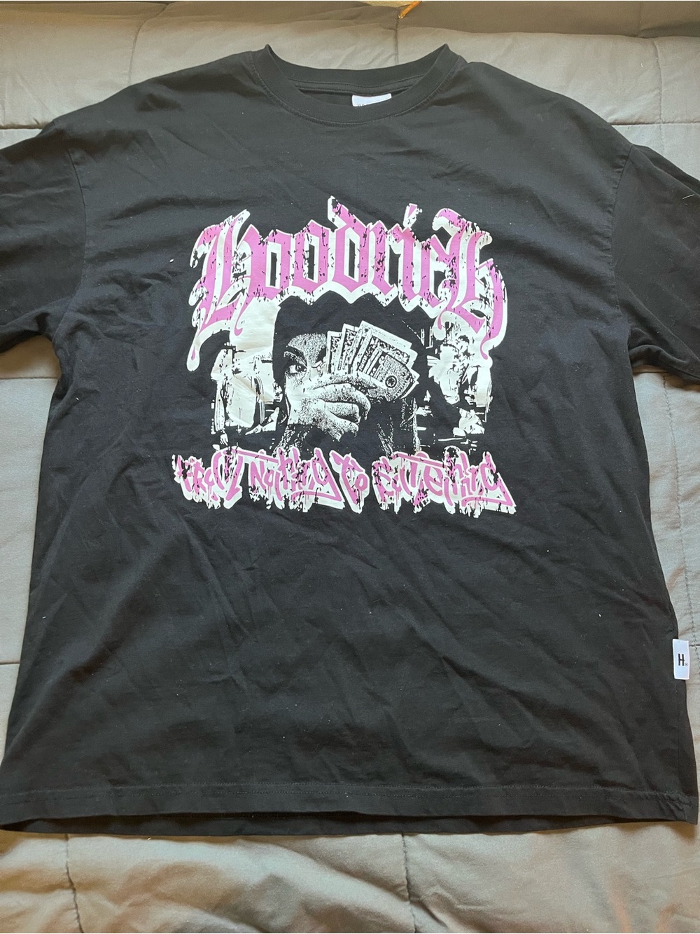 Hoodrich Oversized Graphic Tee ‘FROM NOTHING TO EVERYTHING’